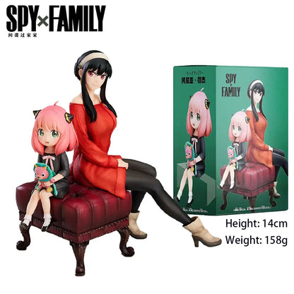 Hot 15CM Anime Figure SPY×FAMILY Anya Alstreim Yor Forger Action Figure PVC Table Decoration Figure Model Toy Gift For Children Beauty World Shop
