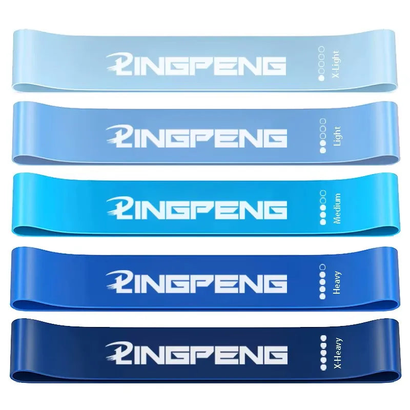 Different Resistance Bands Yoga Band Fitness Exercise Training Hip Tension Band Leg Squat Dance Elastic Loop Stretch Band Beauty World Shop