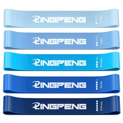 Different Resistance Bands Yoga Band Fitness Exercise Training Hip Tension Band Leg Squat Dance Elastic Loop Stretch Band Beauty World Shop