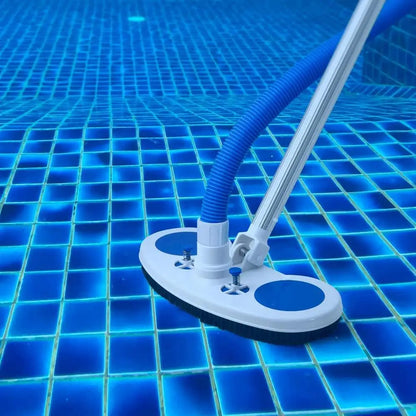 Swimming Pool Suction Head with Brush - Underwater Vacuum Cleaner Tool for Pool Bottom & Wall Cleaning Beauty World Shop