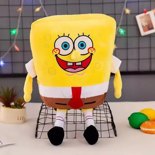 35cm Sponge Bob Plush Squarepants Patrick Eugene H. Krabs Gary Plush Doll Kawaii Kid Cartoon Anime Peripheral Toy Christmas Gift Beauty World Shop