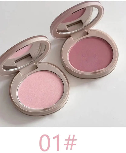 HERORANGEHR526 Monochromatic Blush Is Waterproof, Sweat-proof, Colorfast, and Durable. Six Colors Are Available. Beauty World Shop