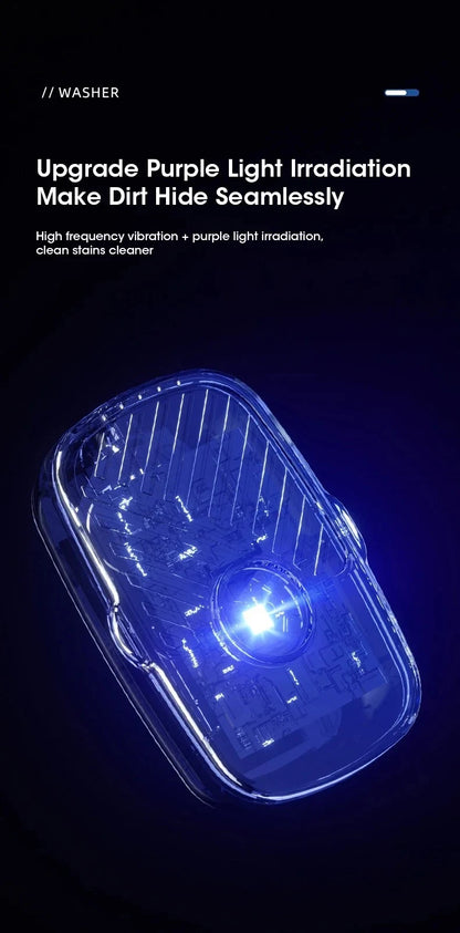 Portable Ultrasonic Vegetable and Fruit Cleaner IPX7 Waterproof Multifunctional Food Washer for Home Kitchen Use Beauty World Shop