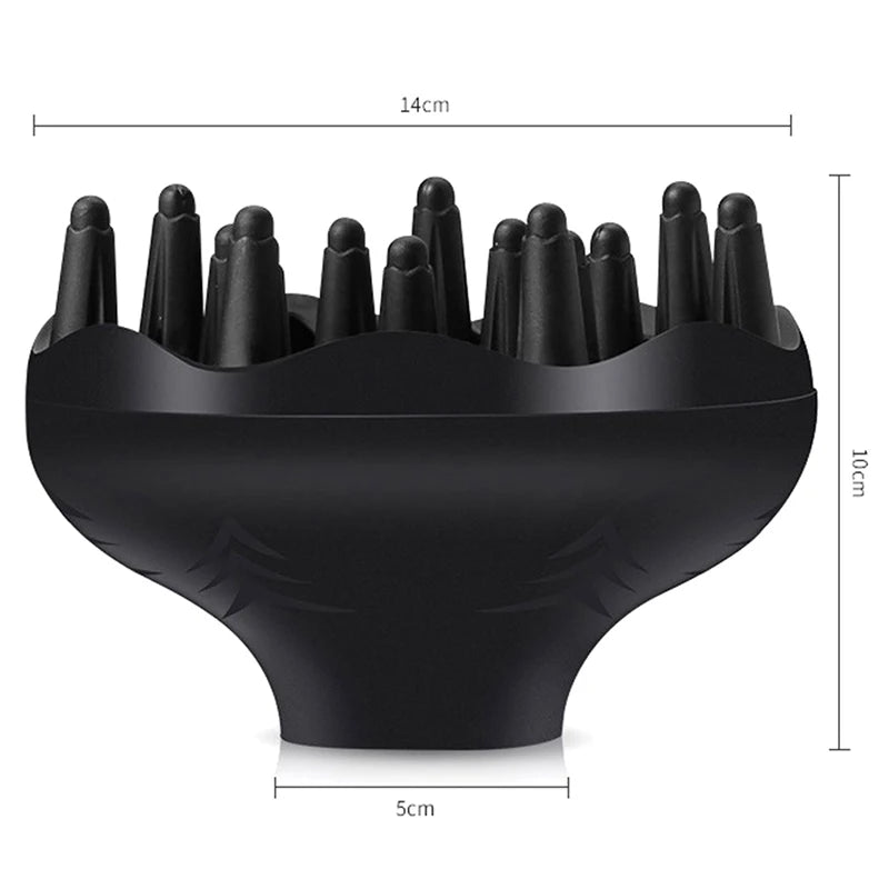 1Pc Professional Hair Styling Curl Dryer Diffuser Hairdressing Blower NEW Beauty World Shop