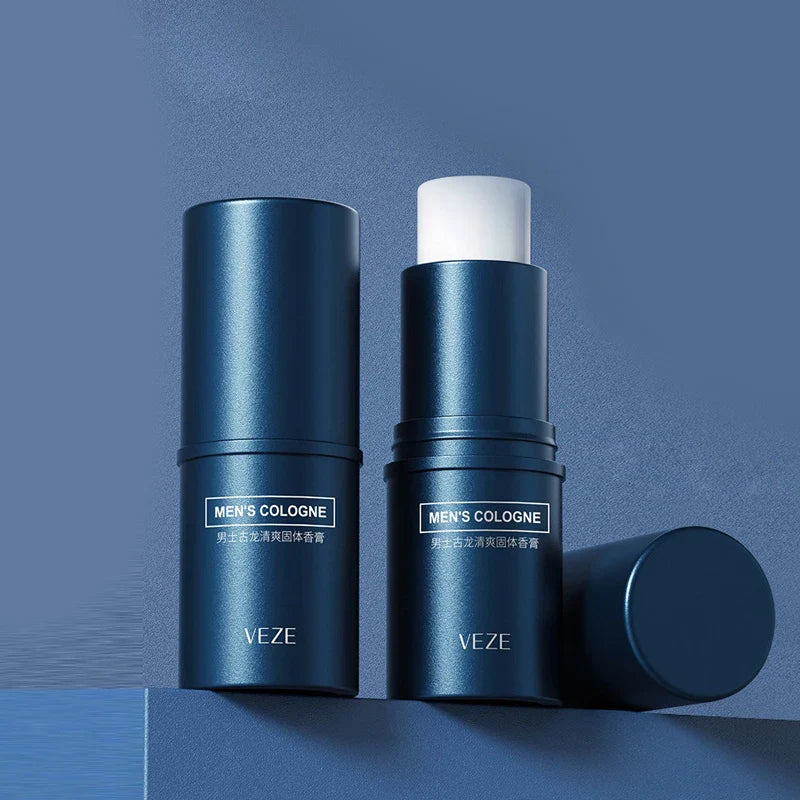 Fanzhen Men's Solid Cologne - Light and Fresh Scent, All-Over Use, Portable Stick for On-the-Go Convenience Beauty Trend Shop