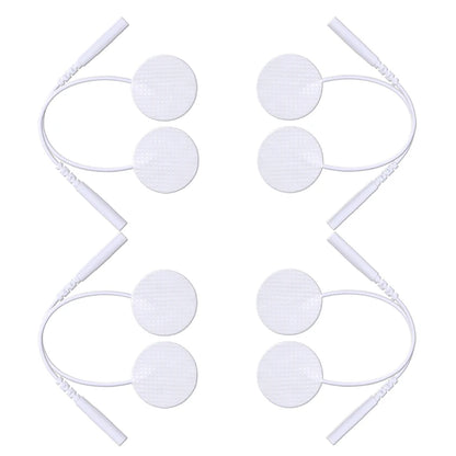 25mm Self-Adhesive Electrode Pads with Conductive Gel for EMS Electric Muscle Stimulator Pulse Massager Replacement Accessory Beauty World Shop