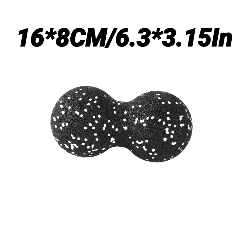 Yoga Peanut Balls Body Massage Fascia Ball Suit Foam Block High Density Muscle Relaxation Lacrosse Exercise Fitness Relieve Pain Beauty World Shop