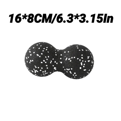 Yoga Peanut Balls Body Massage Fascia Ball Suit Foam Block High Density Muscle Relaxation Lacrosse Exercise Fitness Relieve Pain Beauty World Shop