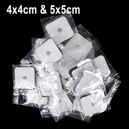 10/20PCS Electrode Pads Gel For Tens Acupuncture Massage Machine Slimming Pulse Ems Muscle Stimulator Massager Sticker Beauty World Shop