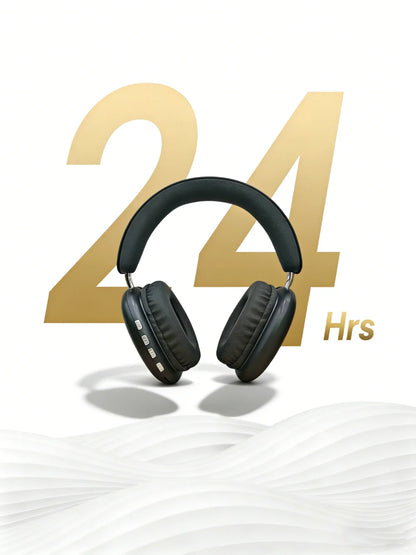 TD-20 Wireless Headphone 3D Spatial Audio Earphone Bluetooth 5.3 Headset 40mm Driver Over Ear Headphone 24H for Mobile Phone PC Beauty World Shop