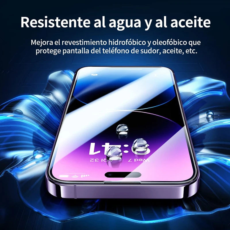 3/5PCS Glass Screen Protector Phone Case for IPhone 12 11 13 14 15 16 Pro Max Mini XS XR X 8 Plus 14Pro 13Pro IPones Front Cover Beauty World Shop