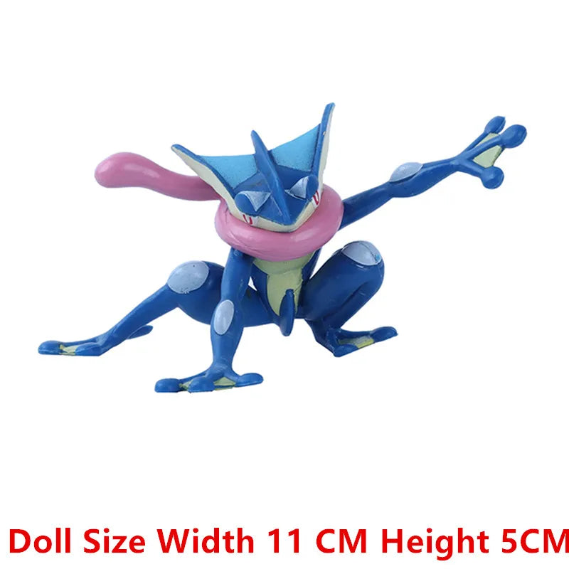 New 4-9 CM Pokemon Anime Figure Pikachu Gengar Eevee Series Mew Cartoons Figure Pocket Monster Action Model Toys Kids Gifts Beauty World Shop