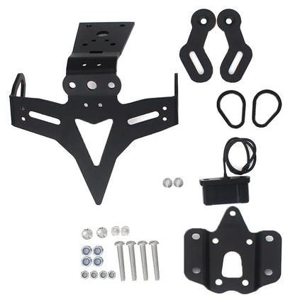 MT-07 2024 Motorcycle License Plate Holder Rear Tail Tidy Fender Eliminator Kit Bracket For YAMAHA MT07 MT 07 FZ-07 2013-2023 Beauty World Shop