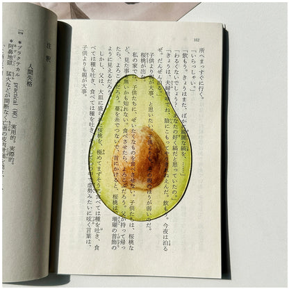 Delicate Transparent Acrylic Apple Bookmark Reading Mark Student Gift Premium Feeling Cute Grape Tomato Bookmarks Beauty World Shop