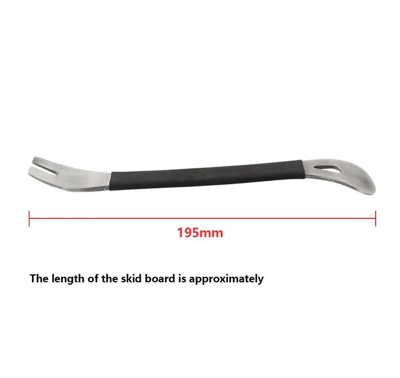 Car Audio Disassembly Tool Stainless Steel PryClip Rocker Crowbar Bar Door Panel Disassembly Pry Panel Interior Beauty World Shop