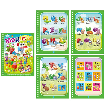 NEW Kids Magic Water Drawing Books Coloring Books Painting Toys for Kids Birthday Christmas New Year Gift for Boys and Girls Beauty Fashion