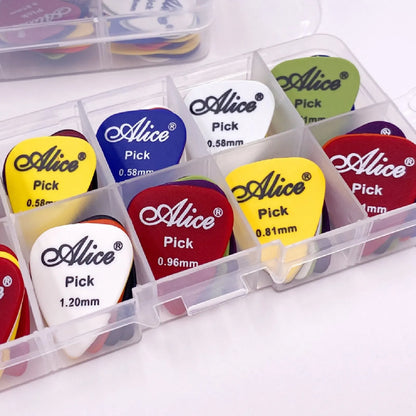 Multicolor Guitar Picks 24 Pieces ABS Premium Plastic Guitar Picks for Acoustic Electric Guitars Bass Or Ukulele Beauty World Shop
