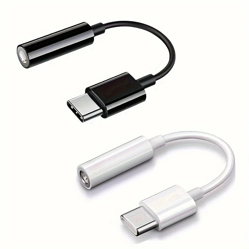Type C To 3.5mm Aux Adapter 3 5 Jack Audio Cable for Huawei Xiaomi Redmi POCO Sumsang LG 3.5MM to 8Pin Aux Adputer for iPhone Beauty World Shop