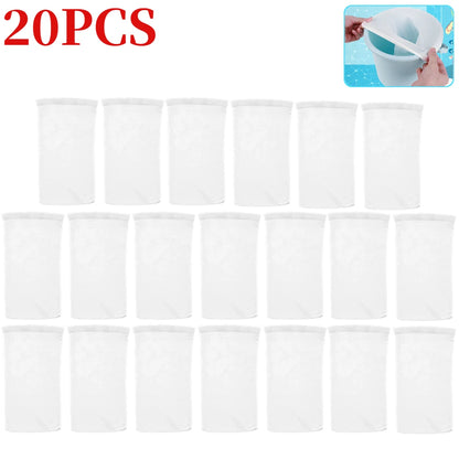 200-5PCS Pool Skimmer Socks Swimming Pool Filter Socks Basket Skimmer Elastic Nylon Mesh Pool Filter Debris Leaves Storage Socks Beauty World Shop