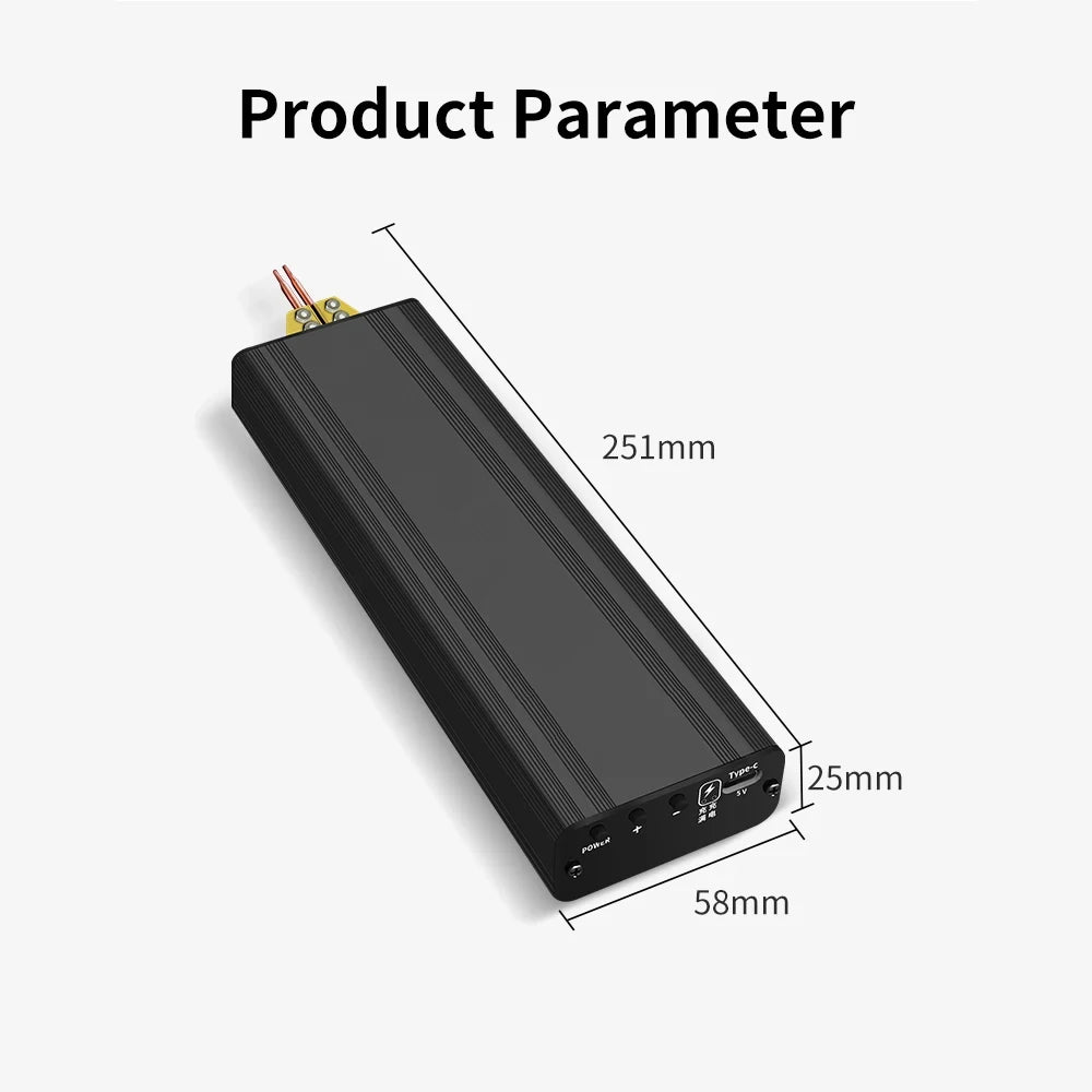 Handheld Battery Spot Welding Machine Portable 18650 Lithium Battery Nickel Sheet Nickel Strip Welding Aluminum Welding Head Beauty World Shop