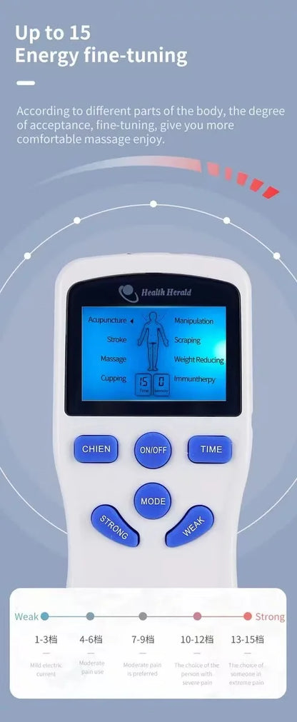 Massager Tens Muscle Stimulator Electric Acupuncture Body Massage Digital Slimming Machine Accessories Stimulator Beauty World Shop