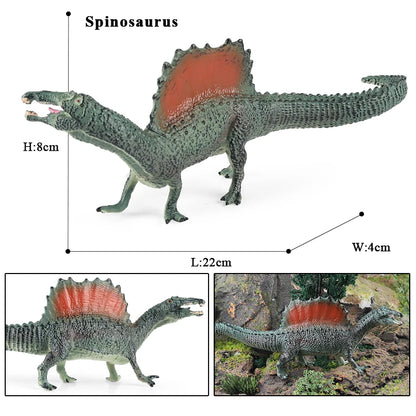 Oenux Dinosaurs World Brinquedo Savage Jurassic Indominus Rex Spinosaurus Triceratops Action Figures Collection Toy Kids Gift Beauty World Shop