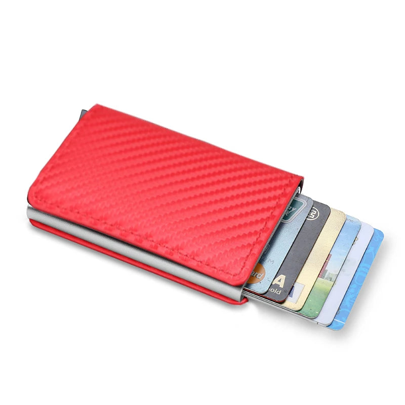 Anti Thief Rfid Credit Card Holder Smart Minimalist Wallet Pocket Men Women Slim Cardholder Bank Cash Creditcard Case Bag Purse Beauty World Shop