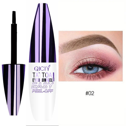 Lasting 3 Days Tattoo Easy Peel Off Eyebrow Gel Cream Types Long-Lasting Smudge-Proof Sweat Resistant  Waterproof Cosmetics Beauty World Shop