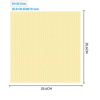 32x32 Styles Base Plate MOC Classic Building Blocks DIY Small Size Bricks Baseplate Parts for City Figures Children Toys Beauty Fashion