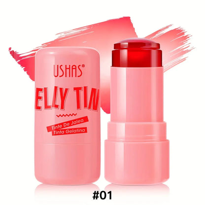4 Colors Jelly Blush Stick Lip Balm Eyeshadow 3-in-1 Multi-Use Matte Blush Moisturize Brighten Lip Gloss Beauty Trend Shop