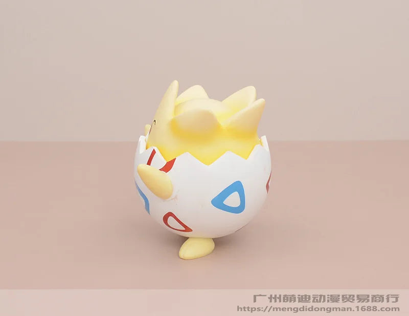 Kawaii Pokemon Happy Togepi Anime Figure Car Desktop Ornament Cute Model Doll Boys And Girls Toys Surprise Gift Collectible Beauty World Shop