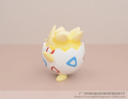Kawaii Pokemon Happy Togepi Anime Figure Car Desktop Ornament Cute Model Doll Boys And Girls Toys Surprise Gift Collectible Beauty World Shop