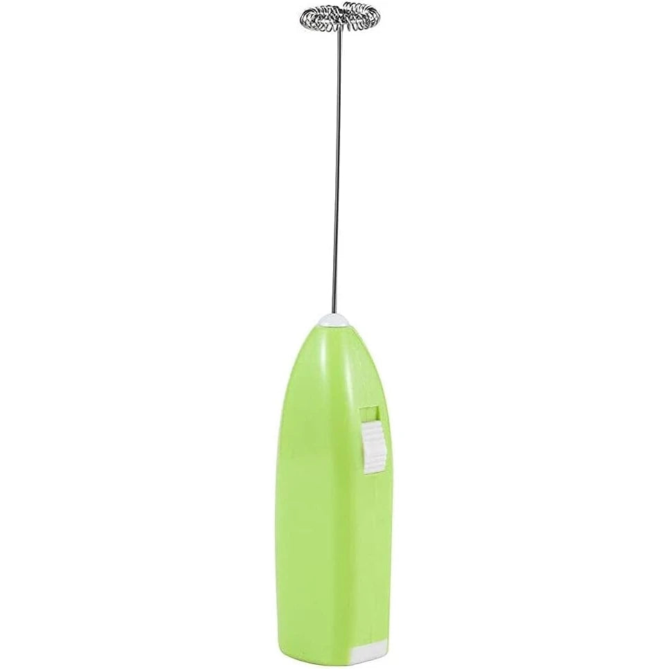 Handheld Electric Egg Beater Mini Battery Powered Milk Frother Coffee Drink Mixer Milk Foamer Kitchen Tools Beauty World Shop