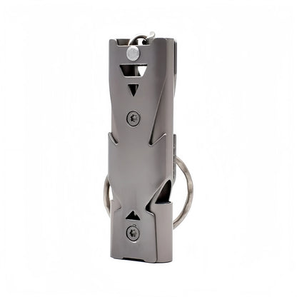 Survival Whistle Keychain–High Decibel,Emergency Whistle for Outdoor,Camping&Hiking–Double Tube Design,Loud Safety AlarmPortable Beauty World Shop