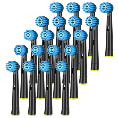 4/8/12/16/20 Pack Sensitive Gum Care Soft Bristle Replacement Brush Heads Compatible with Oral b Braun Electric Toothbrush Beauty World Shop