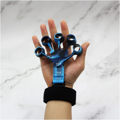Finger Gripper Finger Exerciser Guitar Finger Exerciser 6 Resistant Levels Recovery Physical Tools Hand Strengthener For Patient Beauty World Shop