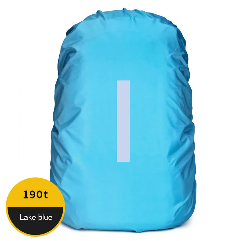 KoKossi 1Pcs 20-60L Outdoor Hiking Backpack Rain Cover Backpack Waterproof Cover Cycling Hiking Reflective Rain Cover Unisex Beauty World Shop