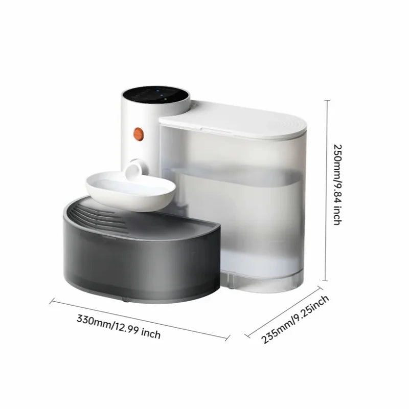 Smart Dump Cat Water Dispenser Running Water Rechargeable Automatic Water Dispenser For Pet Dogs Beauty World Shop