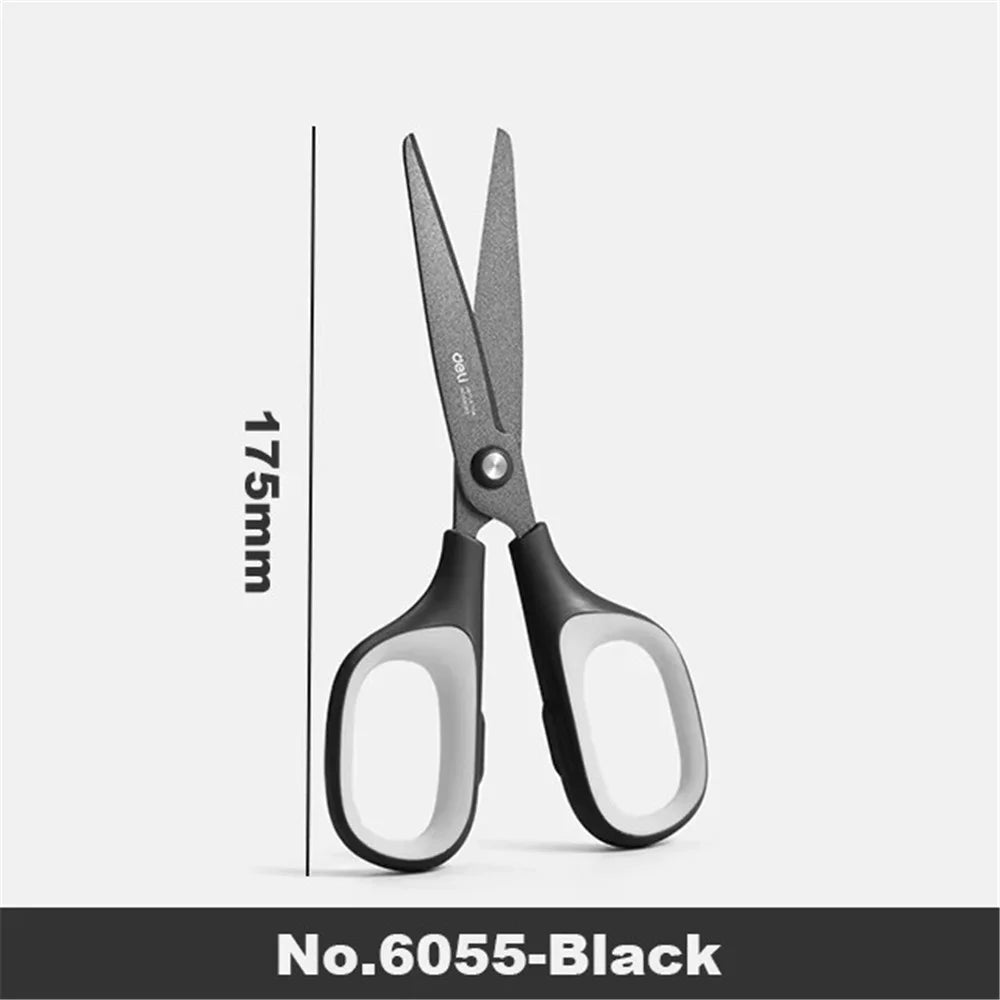1/2Pcs 210/175mm Black Stainless Steel Scissors Business Office Stationery Home Tailor Shears Kitchen Knife Cutter Cutting Beauty World Shop