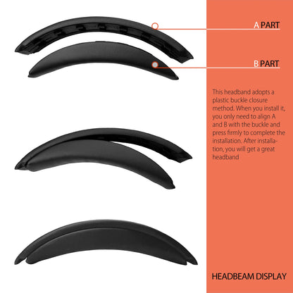 Nullmini Replacement Earpads for Bose QC35 QC35II QC45 Headphones Ear Pads Cushion Earmuffs Sleeve Headband