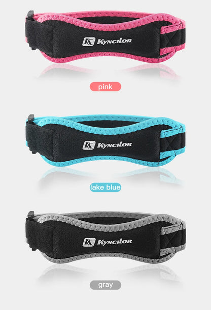 1PC Patella Kneecap Band Adjustable Silica Gel Knee Tendon Strap Protector Knee Pad Running Sports Cycling Gym Knee Support Beauty World Shop