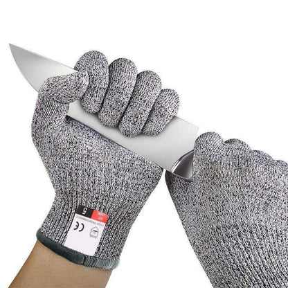 Grade 5 Cut-Resistant Kitchen Gloves – HPPE Protective Gloves for Glass Cutting, Scratch Resistance & Safety (Ideal for Gardener Beauty World Shop