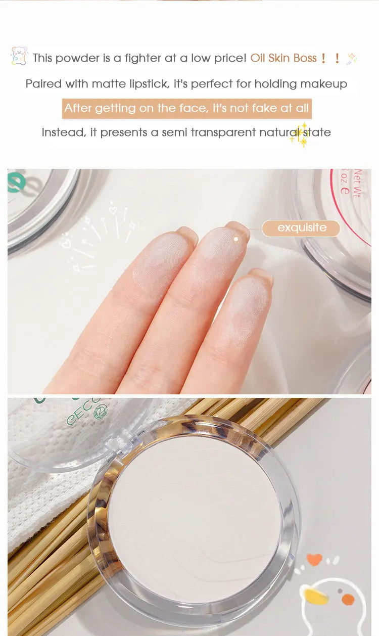 Concealer Banana powder Lasting Oil Control Makeup Honey Powder Waterproof Brightening Set Powder High gloss Powder Cream Beauty Trend Shop