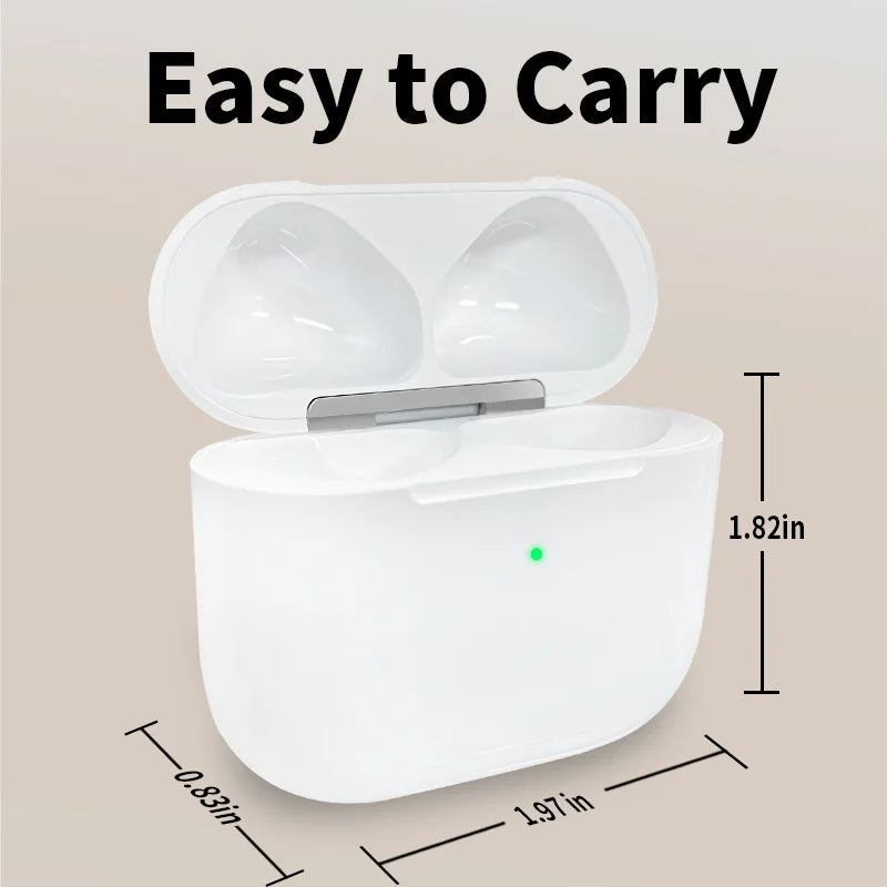 Replacement Charging Case for AirPods 4 - Compatible with Original Earbuds, Functions Like Genuine Case, For Authentic AirPods 4