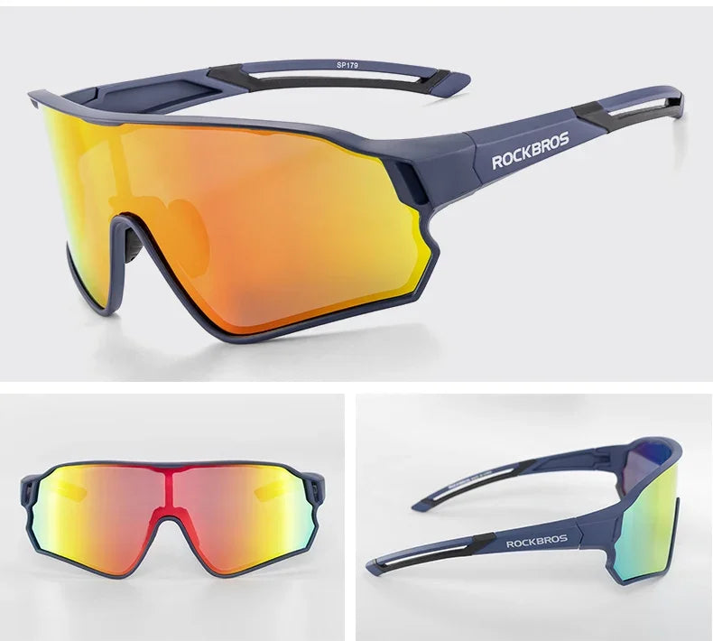 ROCKBROS Cycling Polarized Glasses MTB Road Bike Sunglasses UV400 Bicycle Sun Protection Light Unisex Bike Sports Equipment Beauty World Shop