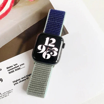 Nylon Strap For Apple Watch Band Ultra 9 8 7 SE 6 5 3 38MM 42MM 40MM 44MM smartwatch Accessorie bracelet iWatch serie 45MM 41MM
