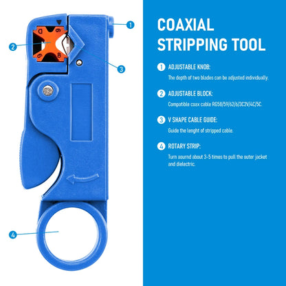 Stripping Pliers Decrustation Wire Cable Tools Stripper Stainless Steel  Hexagon Wrench Accessorie Insulated Electrical Straight Beauty World Shop