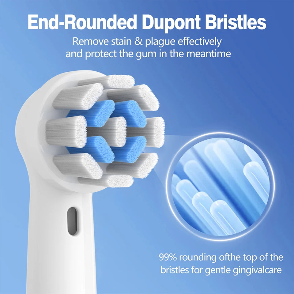 Toothbrush Replacement Heads Compatible with Oral B iO 10 9 8 7 6 5 4 3 Series Electric Toothbrush, 4 Pack Brush Heads Beauty World Shop