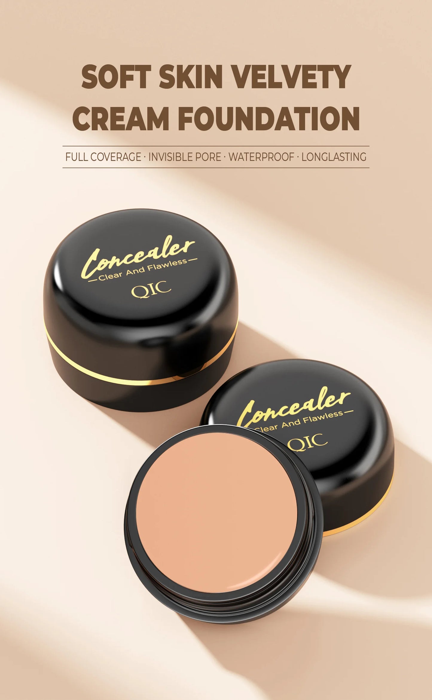 Waterproof Full Coverage Concealer for Tattoos, Scars - Natural Finish Foundation for All Skin Tones & Types Beauty World Shop