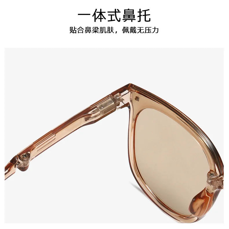 Folding sunglasses, portable, ultra light sun protection, UV protection, sunglasses for both men and women Beauty World Shop